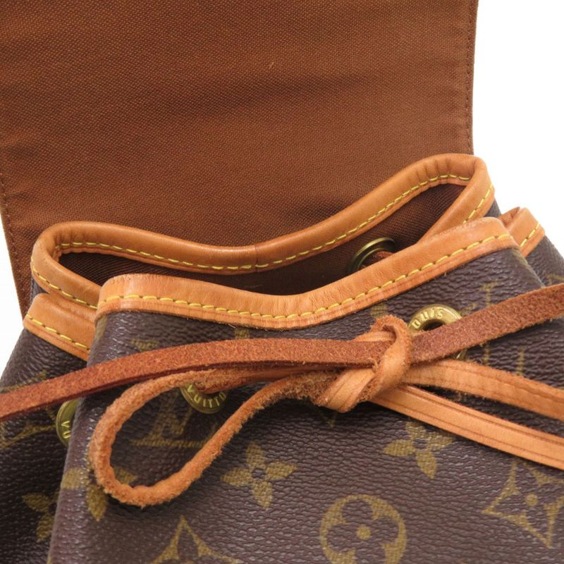 Louis Vuitton Montsouris MM Monogram Backpack Bag 1571 — view 8