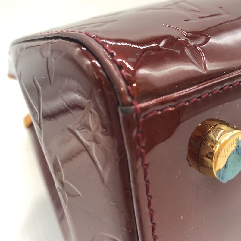 Louis Vuitton Vernis Blair MM Handbag Red — view 7