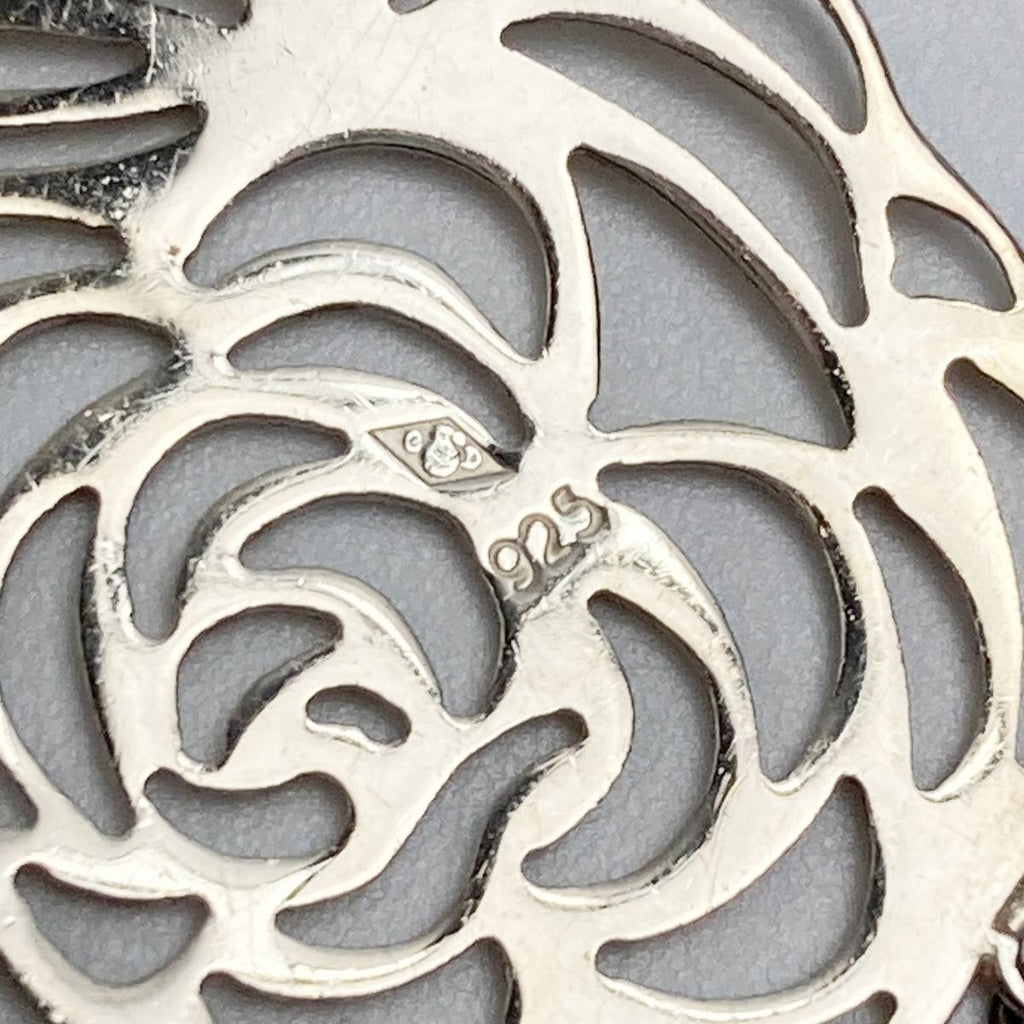 Chanel Camellia Earrings Silver SV 925 Box and Cloth Bag — view 4
