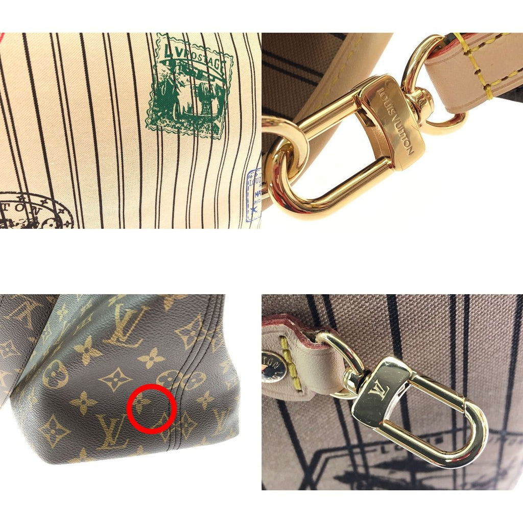 Louis Vuitton Hand Shoulder Bag Reversible Neverfull Inside Out GM — view 8