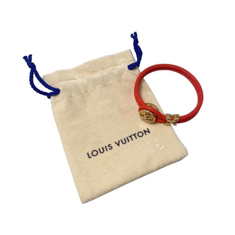 Louis Vuitton Bracelet Keepsake Cles Set M6678 E Orange Gold Color — view 8