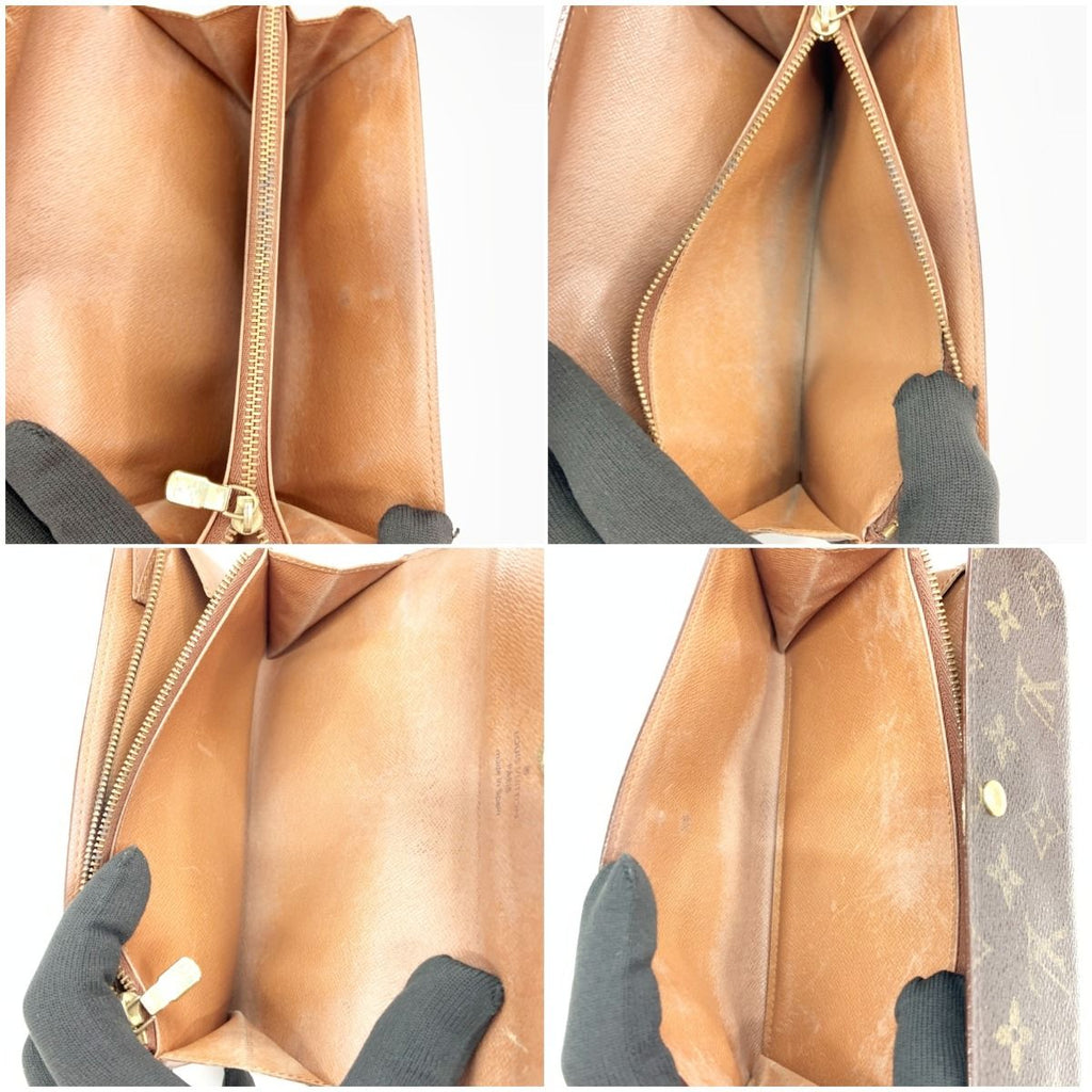 Louis Vuitton Monogram Pochette Porte Monet Credit Bifold Long Wallet — view 9