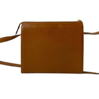 Christian Dior CD Logo Plate Hardware Leather Shoulder Bag