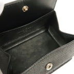 Louis Vuitton Taiga Coin Purse Noir Black RFID Case — view 7