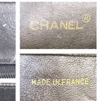 Authentic CHANEL Jumbo XL Shopping Tote Timeless Classic Black Lambskin Vintage — view 9