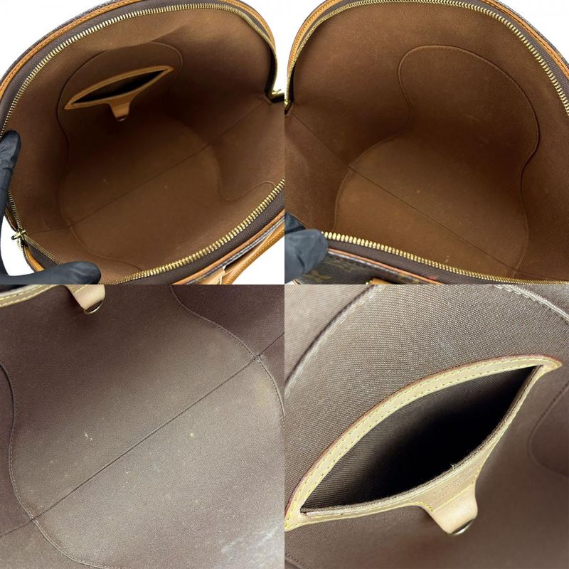 Louis Vuitton Handbag Ellipse MM Monogram Brown Gold Hardware Casual — view 8