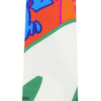 Hermes Twilly Scarf 100% Silk Blue Green Orange Multi Small Accessories — view 5