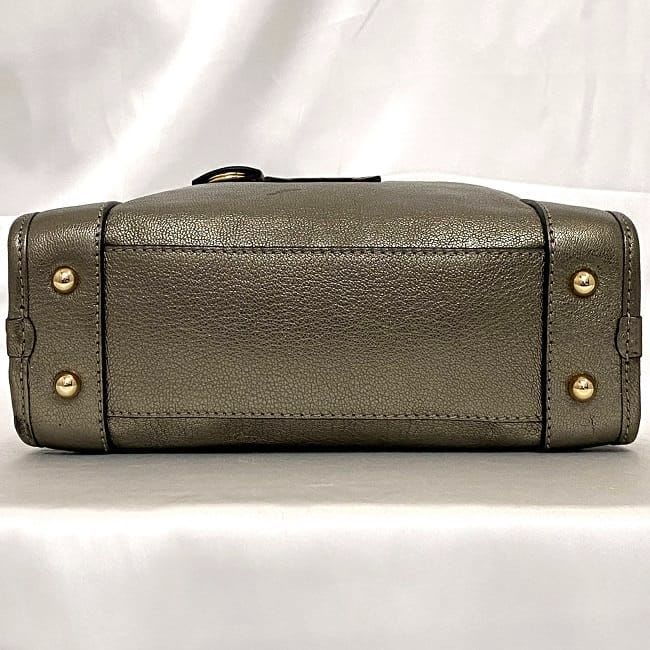 Loewe Handbag Amazona 23 Gold Anagram — view 4