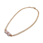 Hermes Charniere PM Necklace Vorsluft Leather Mauve Pale 1846 — view 4