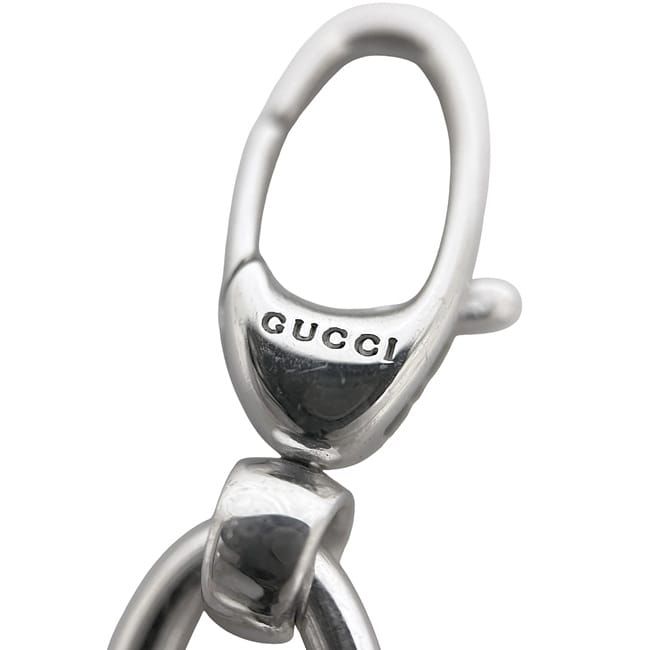 Gucci Necklace 5 Charm Silver Polished Ag 925 — view 6