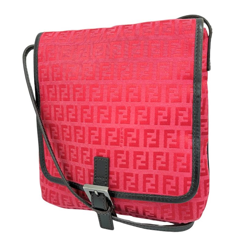 Fendi Zucca 8 Bt052 Canvas Women Shoulder Bag — view 2