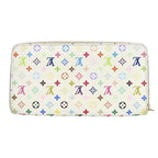 Louis Vuitton Long Wallet Zippy Monogram Multicolor Bronze White — view 2