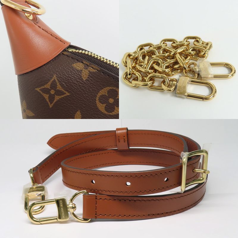 Louis Vuitton Loup Hobo Monogram Reverse Shoulder Bag Brown — view 7