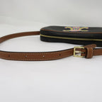 Celine Mini Camera Triomphe Shoulder Bag Pouch Brown Multicolor — view 6