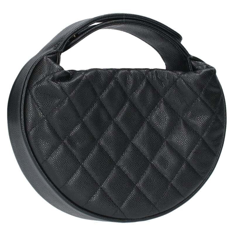 Chanel Ap3943 Mini Quilted Caviar Leather Handbag — view 2