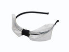 Chanel Headband CC Logo Clear Black