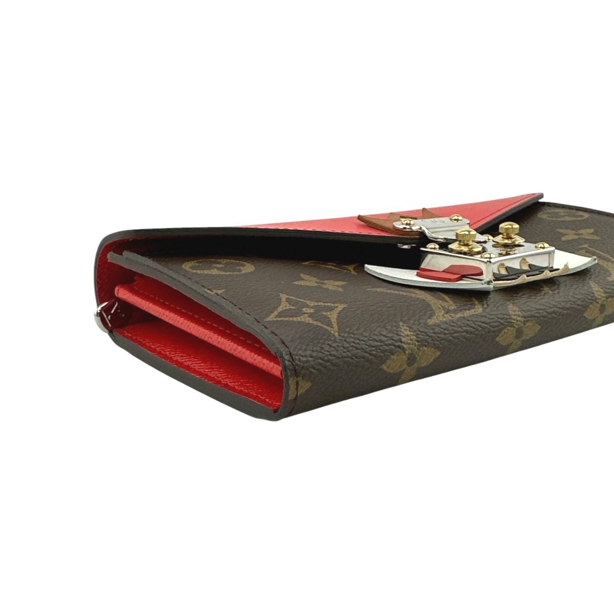 Louis Vuitton Monogram Long Wallet Portefeuille-sarah Tribal Mask — view 9