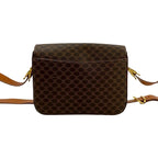 Celine Macadam Blason Triomphe Pattern Logo Carriage Hardware Leather