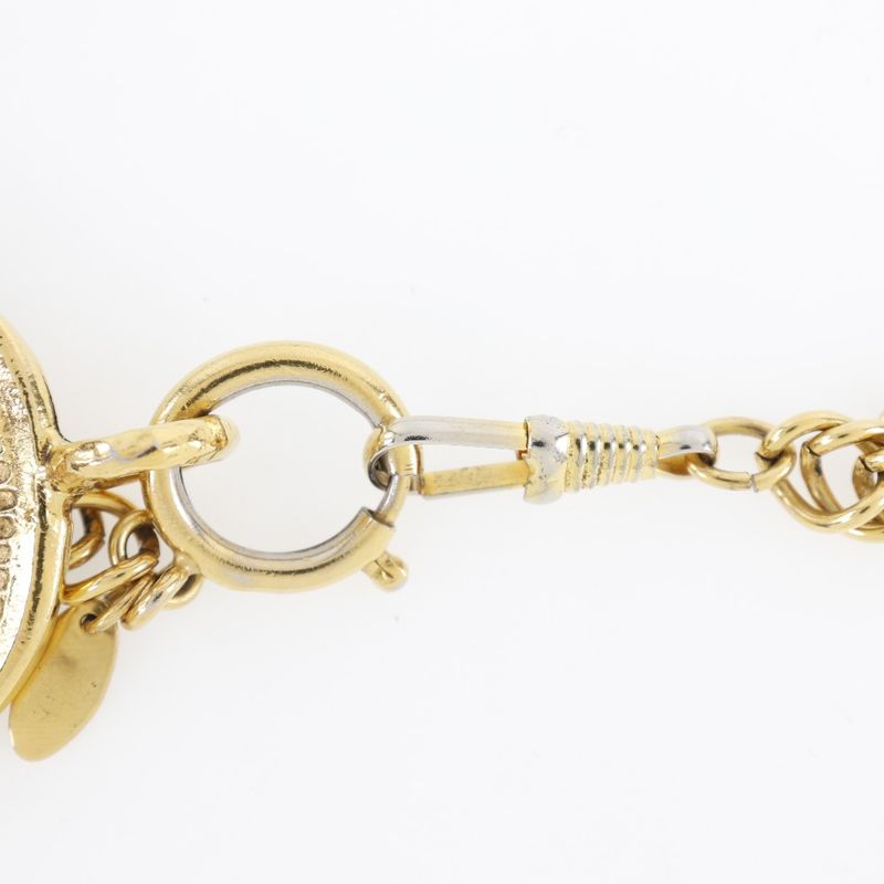 Chanel 31 rue Cambon Coin Gold Plated 108.4 g Necklace — view 8