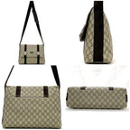 Gucci Shoulder Bag Beige Brown GG Supreme — view 3