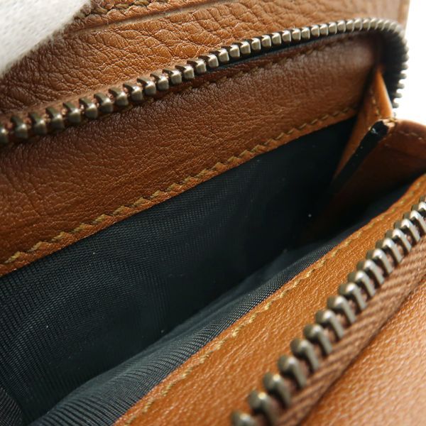 Gucci Diana Medium Wallet Bamboo Trifold Compact Brown Unu — view 9