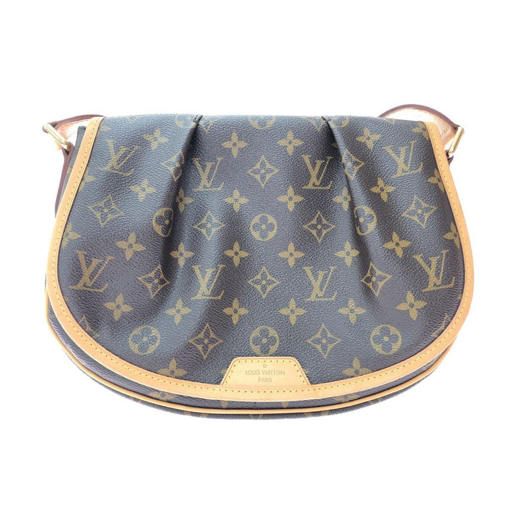 Louis Vuitton Shoulder Bag Monogram Menilmontan PM Brown — view 4