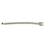 Chanel Turnlock Bracelet Coco Mark Silver Plated Chain 96P — view 5