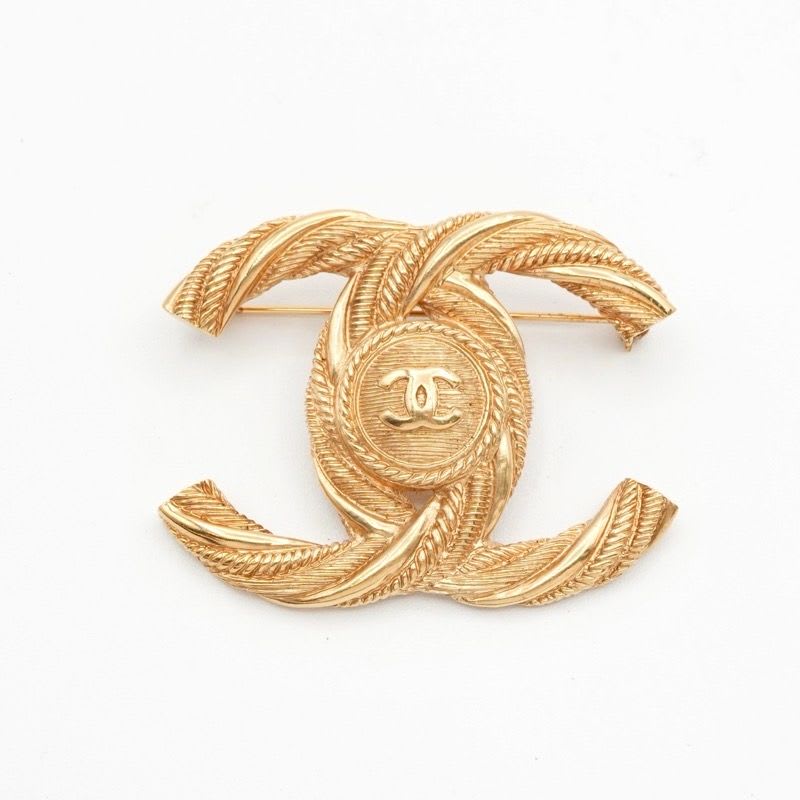 Chanel Brooch Corsage Gold — view 3