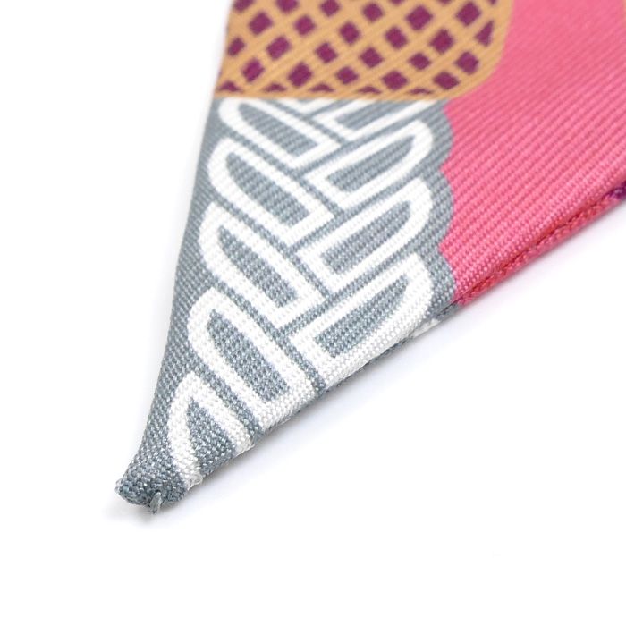 Hermes Twilly Stirrup Fantasie Fantaisie D' Etriers Scarf Multicolor — view 5