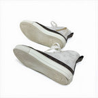 Louis Vuitton Stellar Line Monogram Sneakers Shoes Leather White Brown Logo — view 6
