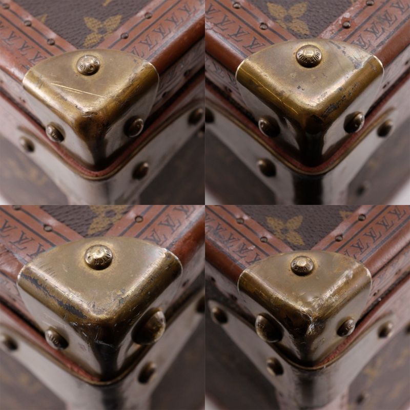 Louis Vuitton Arzeal 75 Monogram Canvas Brown Trunk — view 4