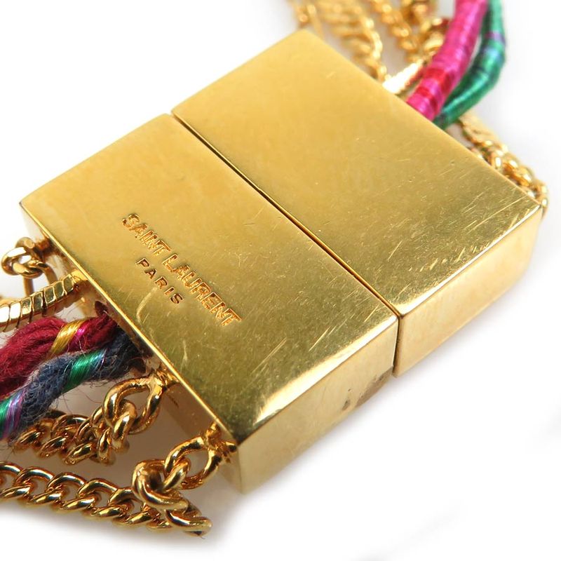 Saint Laurent Cotton Bracelet — view 8