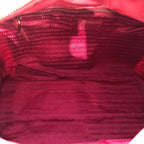 Prada Quilted 2-Way Mini Boston Bag Br2236 Triangle Logo Plate — view 8