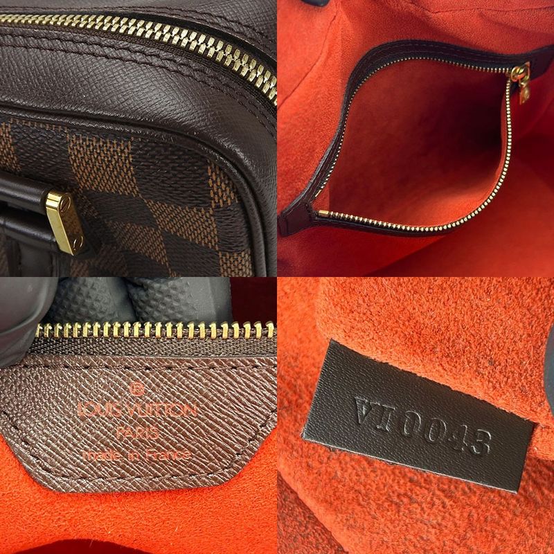 Louis Vuitton Handbag Brera Damier Ebene Goldhardware Leather Everyday — view 6