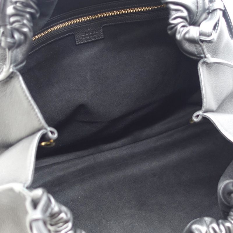 Gucci Blondie 2-Way Bag Hand Shoulder Leather RFID Black — view 6
