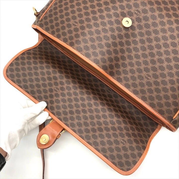 Celine Macadam Triomphe 2-Way Bag Brown — view 7