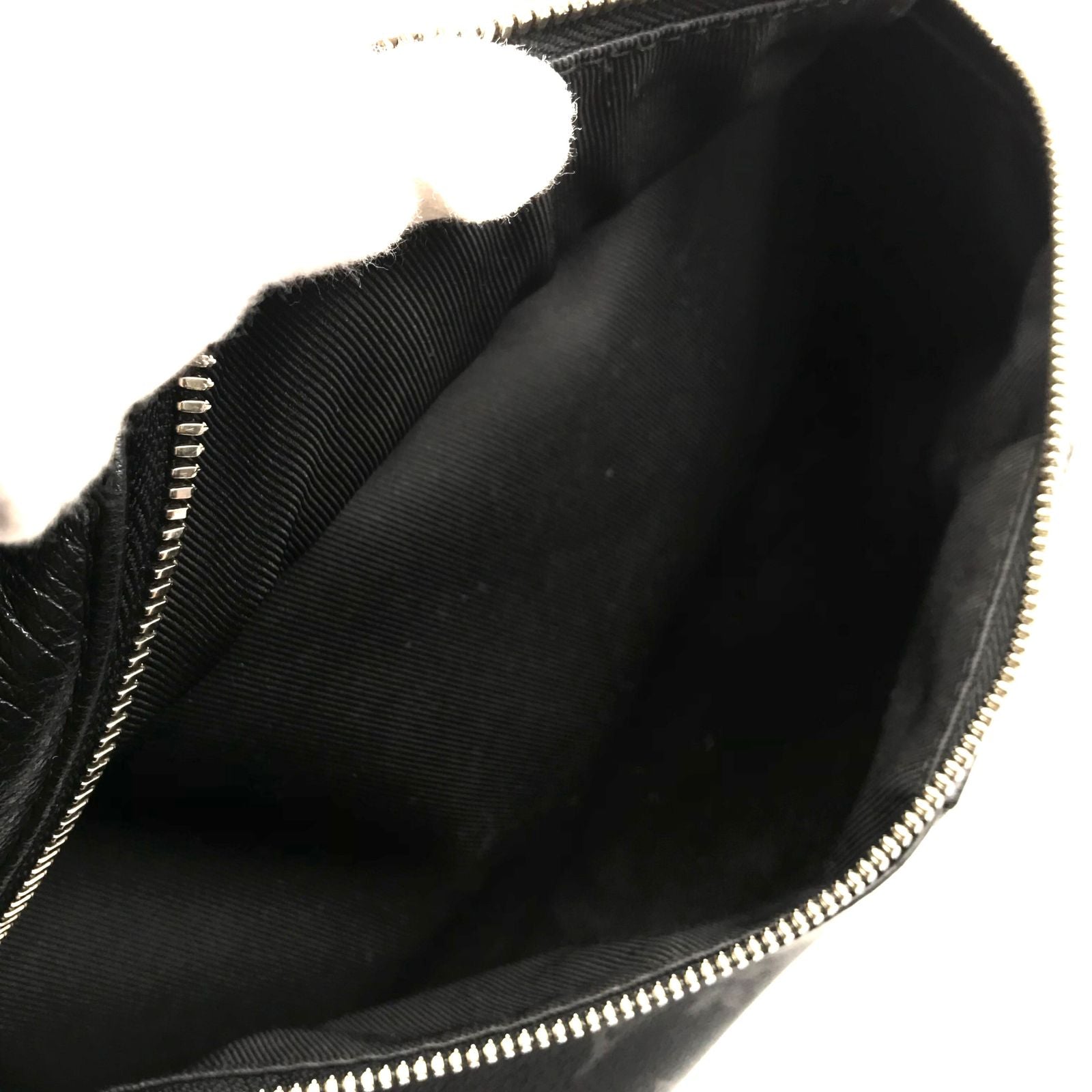 Louis Vuitton Monogram Eclipse Discovery Backpack Black — view 9