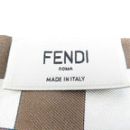 Fendi Multicolor Geometric Print Scarf — view 7