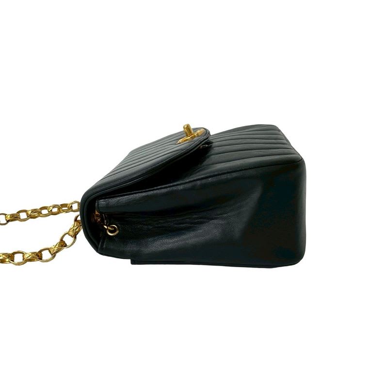 Chanel Vintage Coco Lambskin Leather Chain — view 6