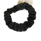 Chanel Coco Mark Hair Tie Chou Faux Pearl White Accessory 1563 — view 4
