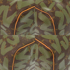 Louis Vuitton Keepall 50 Monogram Graffiti Khaki Boston Bag 0750 — view 4