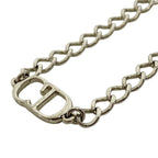 Christian Dior Chain Bracelet Bangle Accessories Jewelry CD Logo Metal Silver — view 5