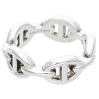 Hermes Chaine D'ancre Enchainee PM Silver Ring — view 5