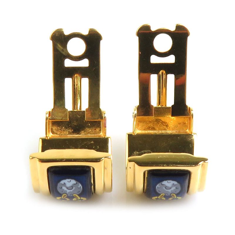 Hermes Earrings Cloisonne Ware — view 7