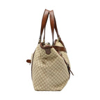 Gucci 2-Way Shoulder Bag Diamante Tote Antique Brown — view 4