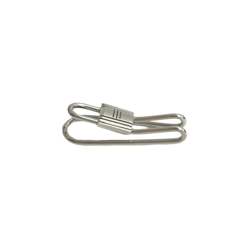 Hermes Cadena Motif Money Clip Silver 925 Bill Scissors — view 2
