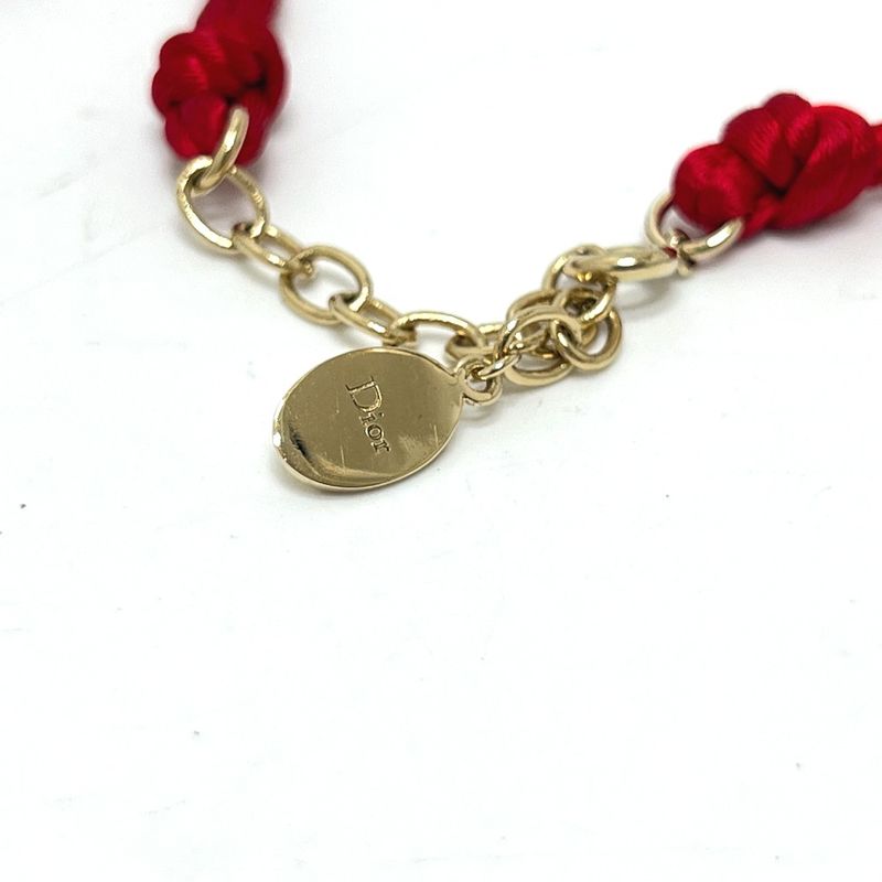 Dior Choker Necklace Rabbit Motif Metal — view 5