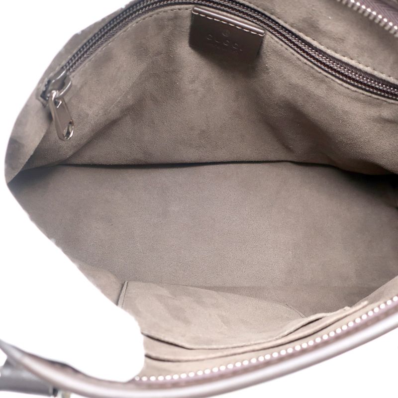 Gucci Tote Bag GG Supreme 429019.486628 Beige Brown Silver Hardware — view 7