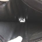 Gucci Interlocking G GG Canvas Leather Black Trifold Wallet 0871 — view 5