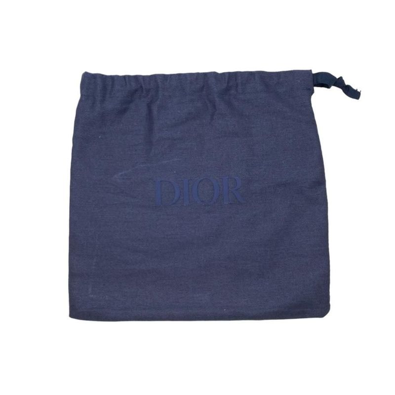 Christian Dior Ultra Messenger Pouch 2 nde Logo Black Silver — view 8